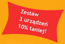 Zestaw 3 urządzeń 10% taniej!